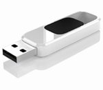 Slick Style Custom Printable USB Flash Drives